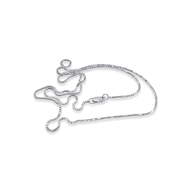 Massive Venezianer-Kette aus 960er Argentium Silber – 3 mm breit, 78 cm Länge