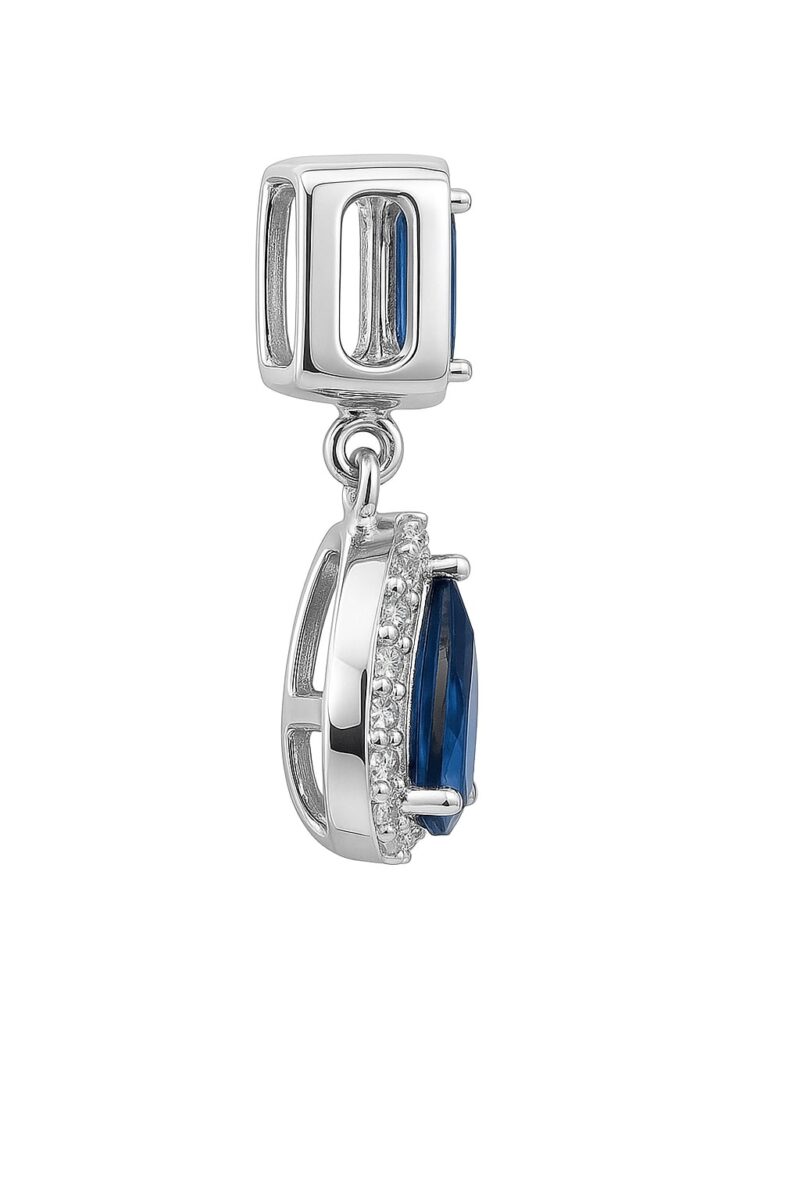 Anhänger „Blue Cascade“ – 960 Argentium Silber – Bild 2