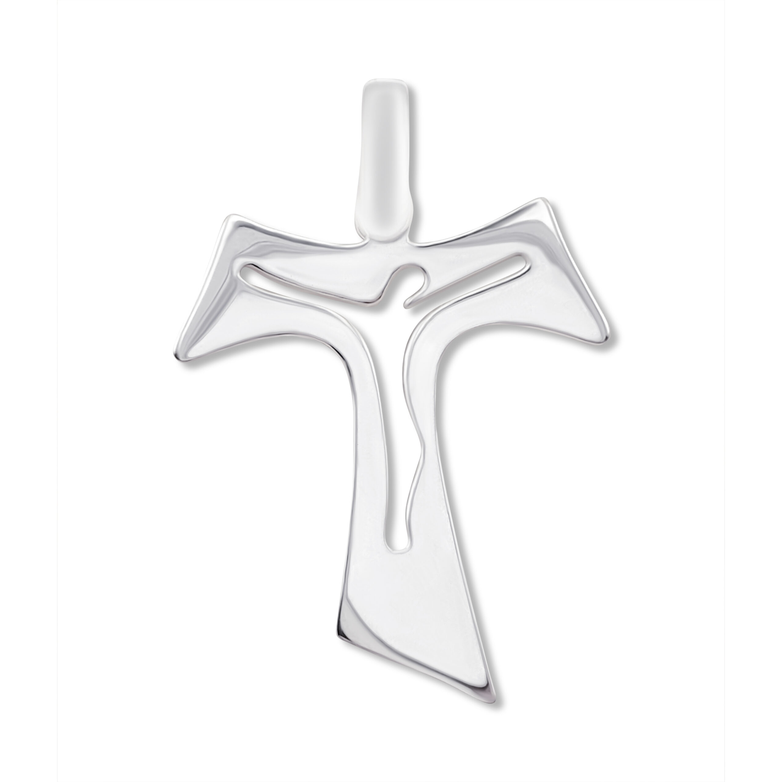 Anhänger „Cristo Silhouette“ – 960 Argentium Silber