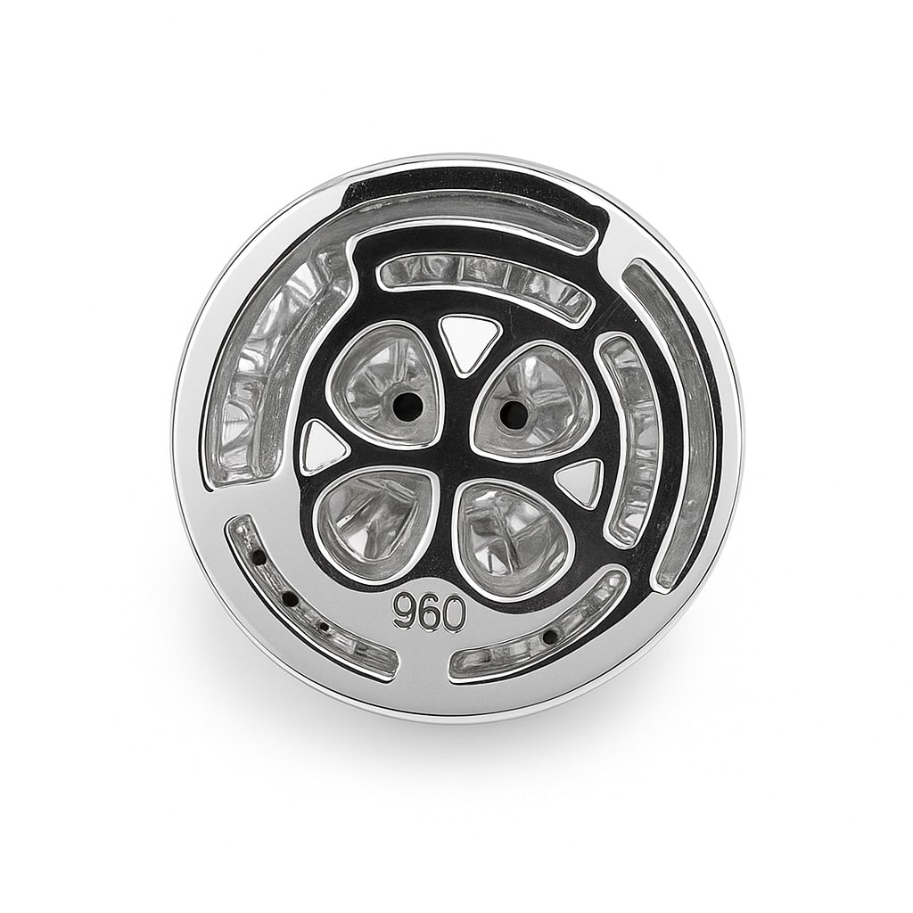 Midnight Affair – Anhänger aus 960 Argentium Silber – Bild 3