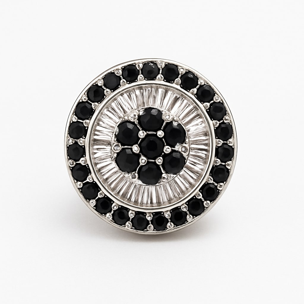 Midnight Affair – Anhänger aus 960 Argentium Silber