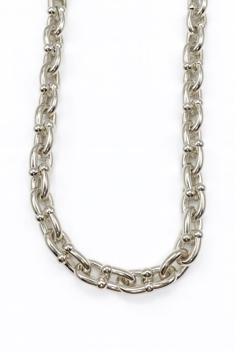 Prima Eterna – massive Kette aus 960 Argentium Silber (45 cm, 7 mm)
