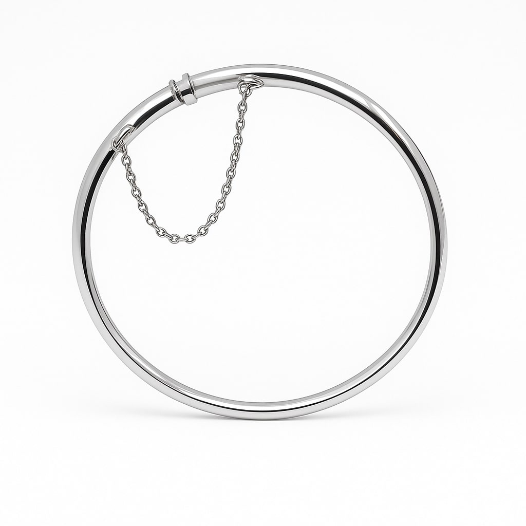 Silvenza – Armreif aus 960 Argentium Silber – Bild 2