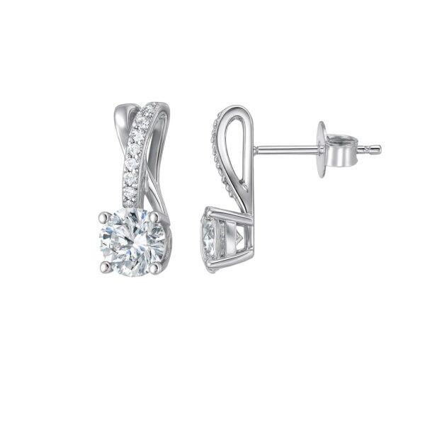 Twinkle Grace – Ohrstecker aus 960 Argentium Silber