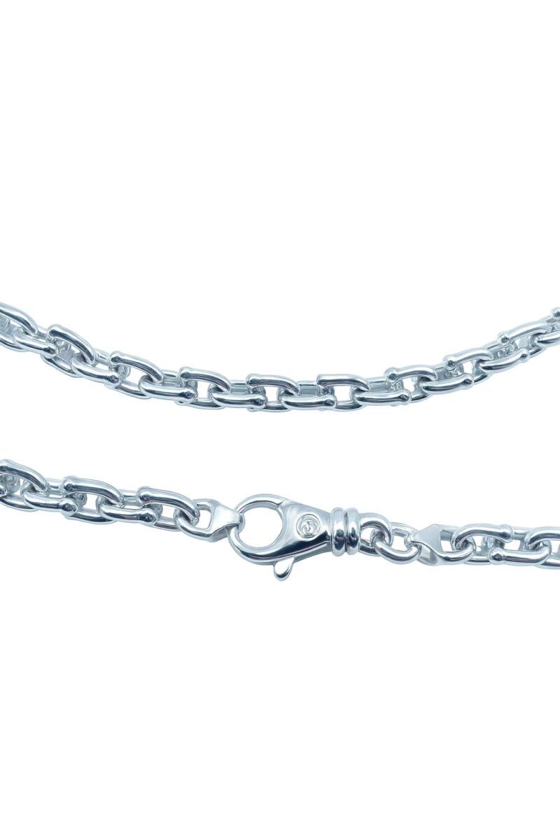 Prima Eterna – Kette aus 960 Argentium Silber (45 cm, 5 mm) – Bild 2