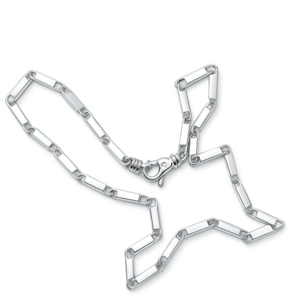 Prima Quadro – Kette aus 960 Argentium Silber (3 mm)