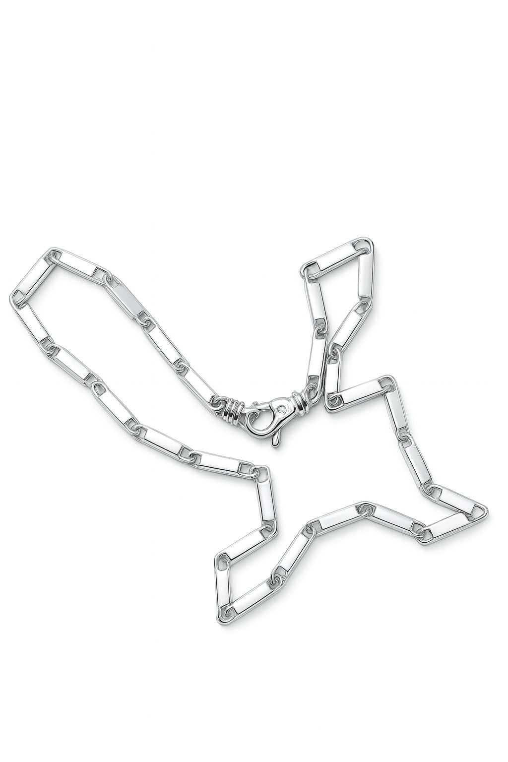 Prima Quadro – Kette aus 960 Argentium Silber (3 mm)