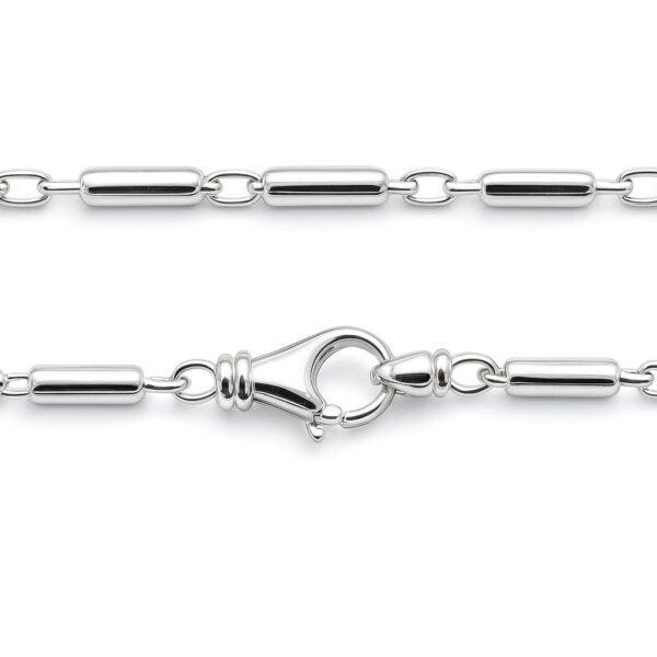 Prima Stilo – Armband aus 960 Argentium Silber (3 mm)