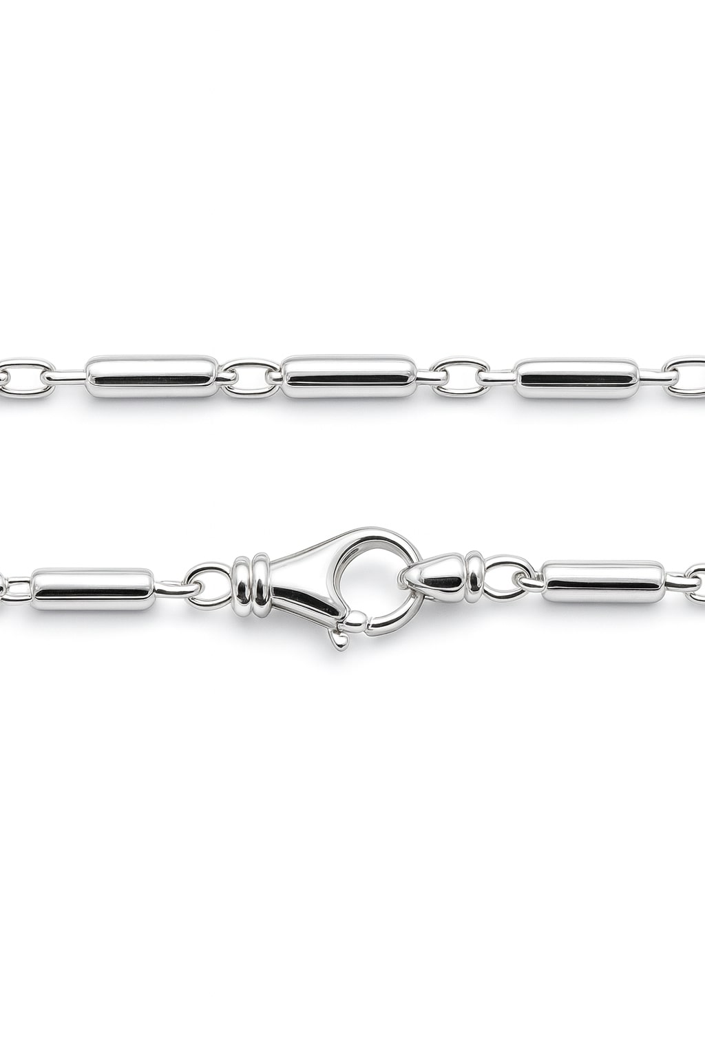 Prima Stilo – Kette aus 960 Argentium Silber (3 mm) – Bild 2