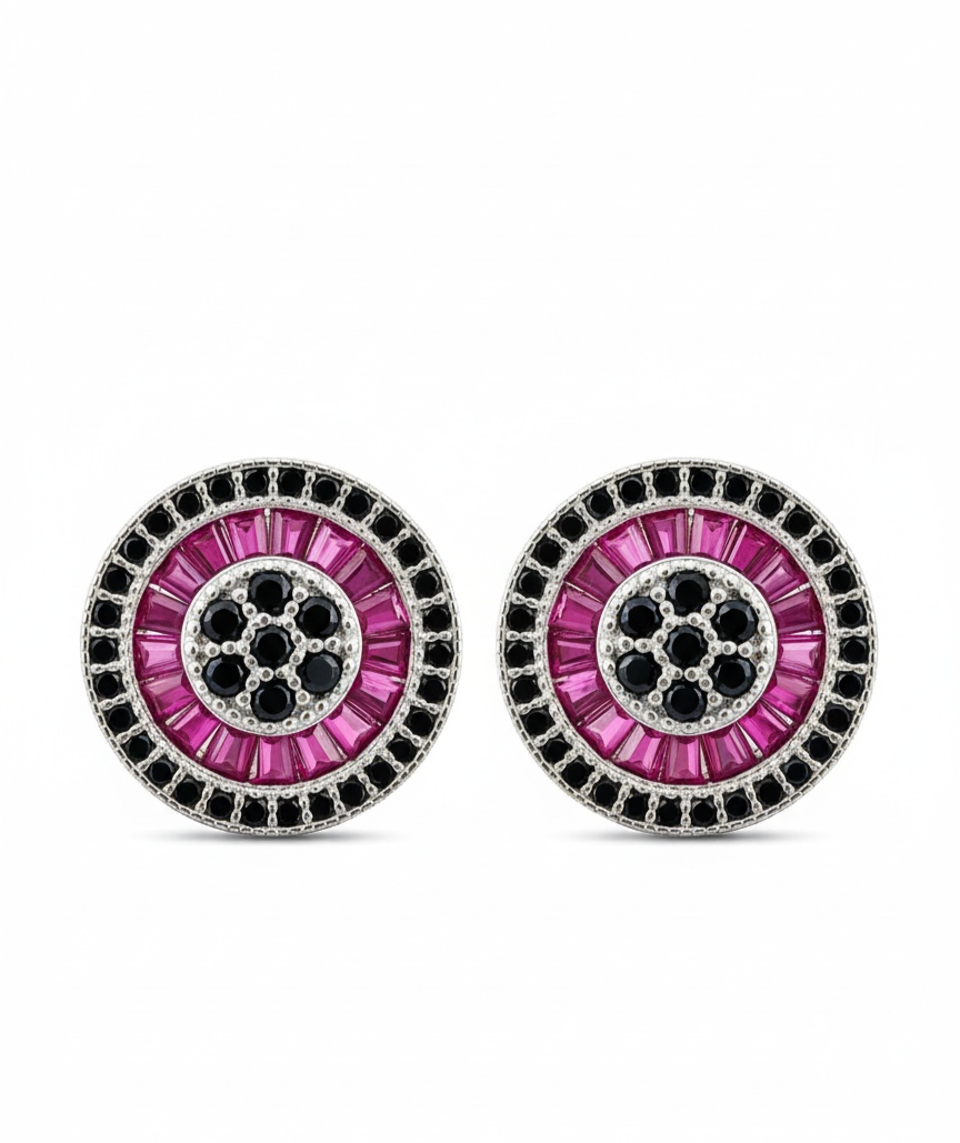 Passionkiss Affair – Ohrstecker aus 960 Argentium Silber