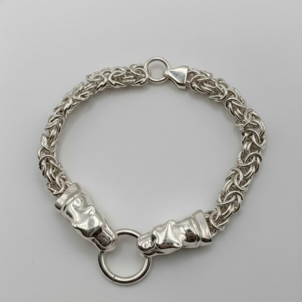 Prima Panthera – Armband aus 960 Argentium Silber