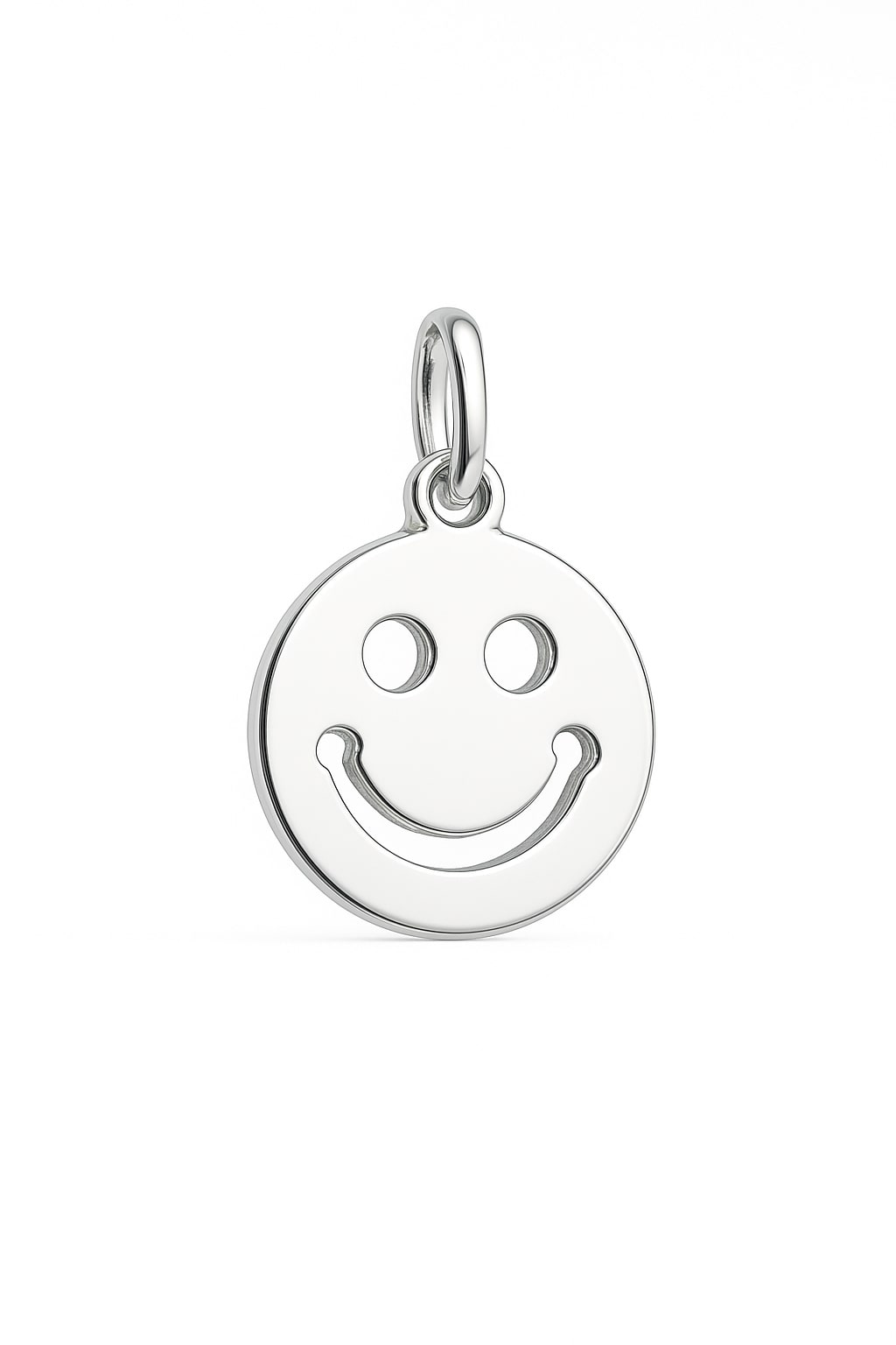 Grinsebacke – Smiley Anhänger aus 960 Argentium Silber