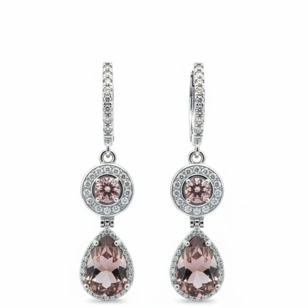 Pure Touch – Ohrringe aus 960 Argentium Silber