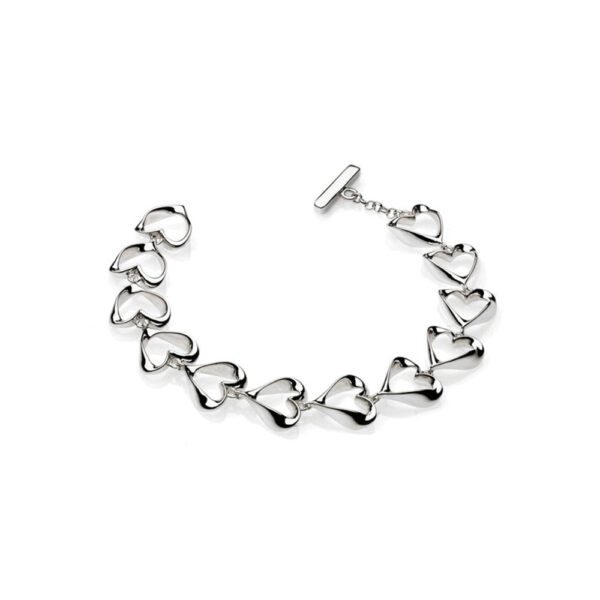 Heartflow – Armband aus 960 Argentium Silber