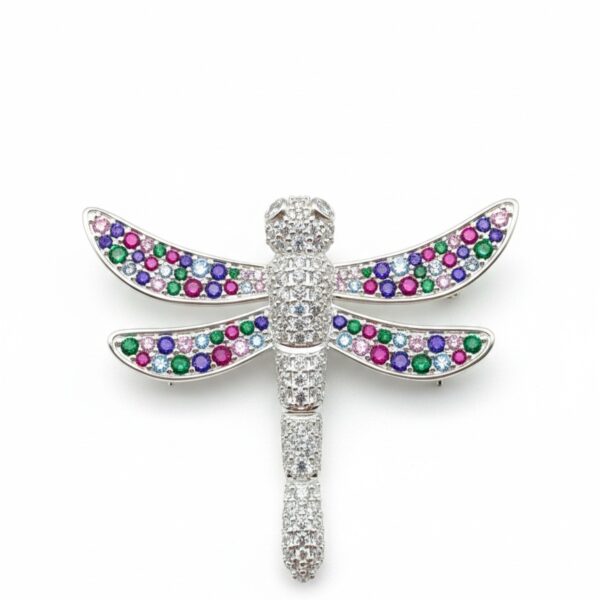 Libelle Fantasy – Anhänger aus 960 Argentium Silber