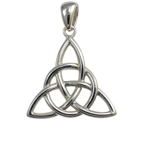 Trinity-Anhänger aus 960 Argentium Silber – 30 x 25 mm