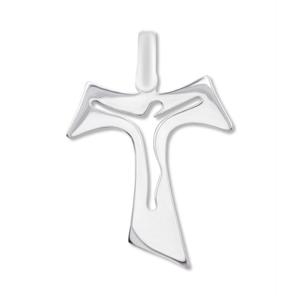 Anhänger „Cristo Silhouette“ – 960 Argentium Silber