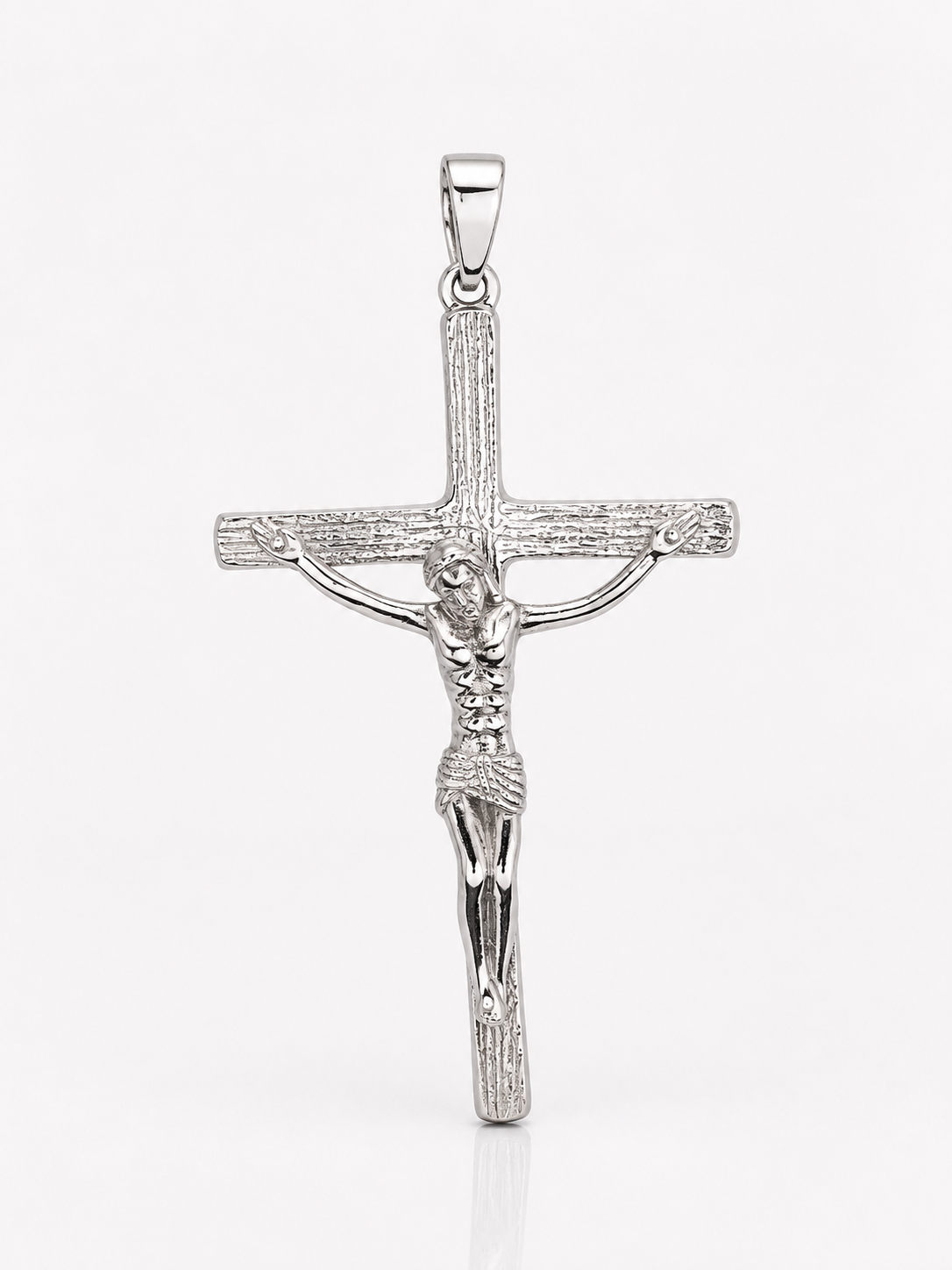 Crucifix Grande Kruzifix Anhänger aus 960 Argentium Silber