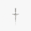 Crucifix Petite kleiner Kruzifix Anhänger aus 960 Argentium Silber