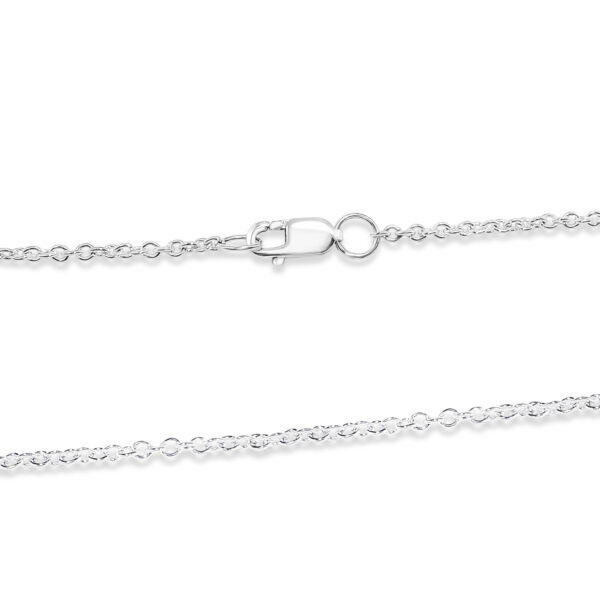 1,6 mm Ankerkette aus 960 Argentium Silber
