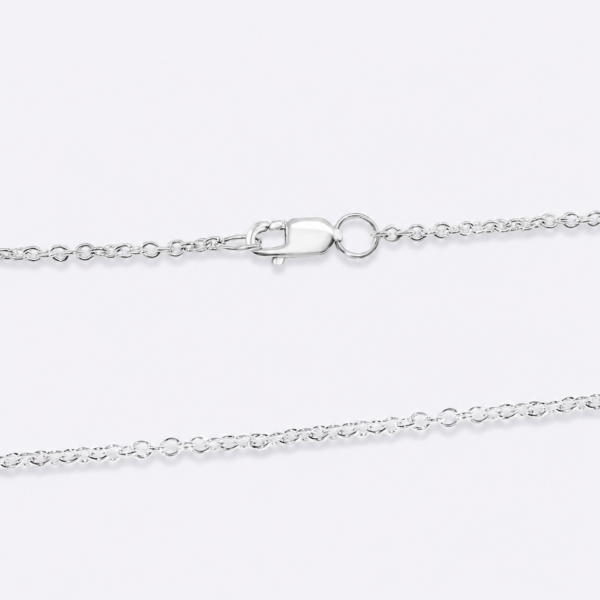 1,6 mm Ankerkette aus 960 Argentium Silber